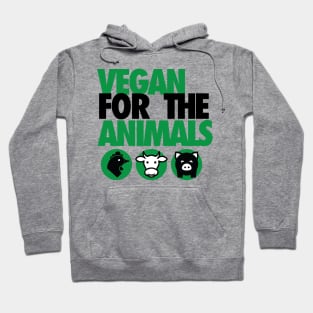 Vegan for The Animals Hoodie